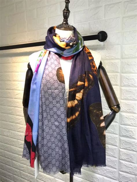 gucci scarf replica uk|original Gucci silk scarf.